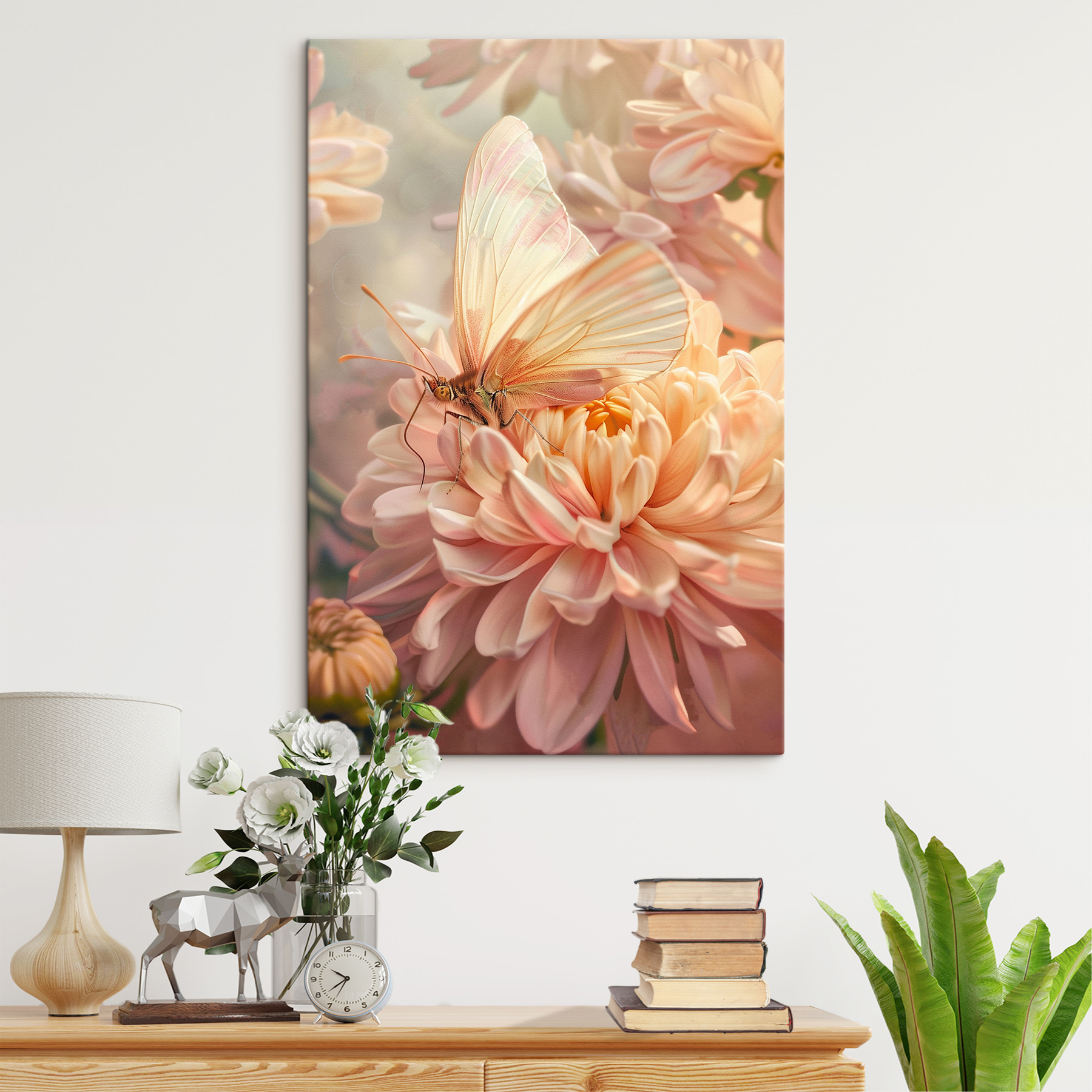 A butterfly on a flower