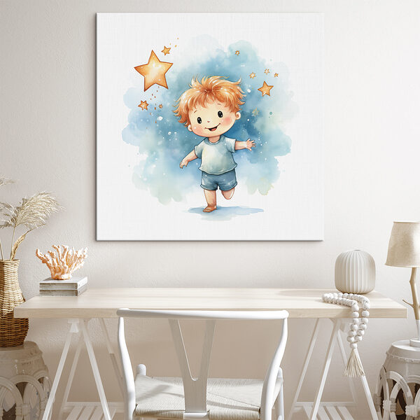 A cartoon of a boy A cartoon of a boy