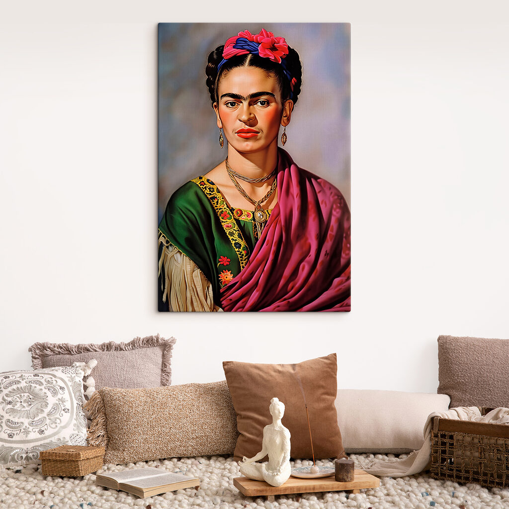 A painting of a woman A painting of a woman