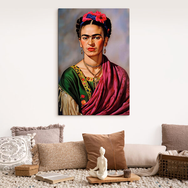 A painting of a woman A painting of a woman
