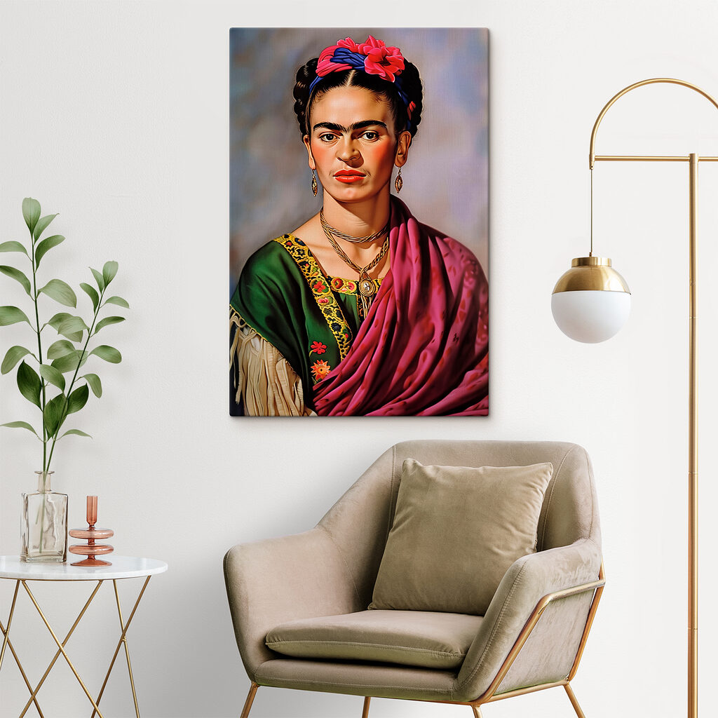 A painting of a woman A painting of a woman