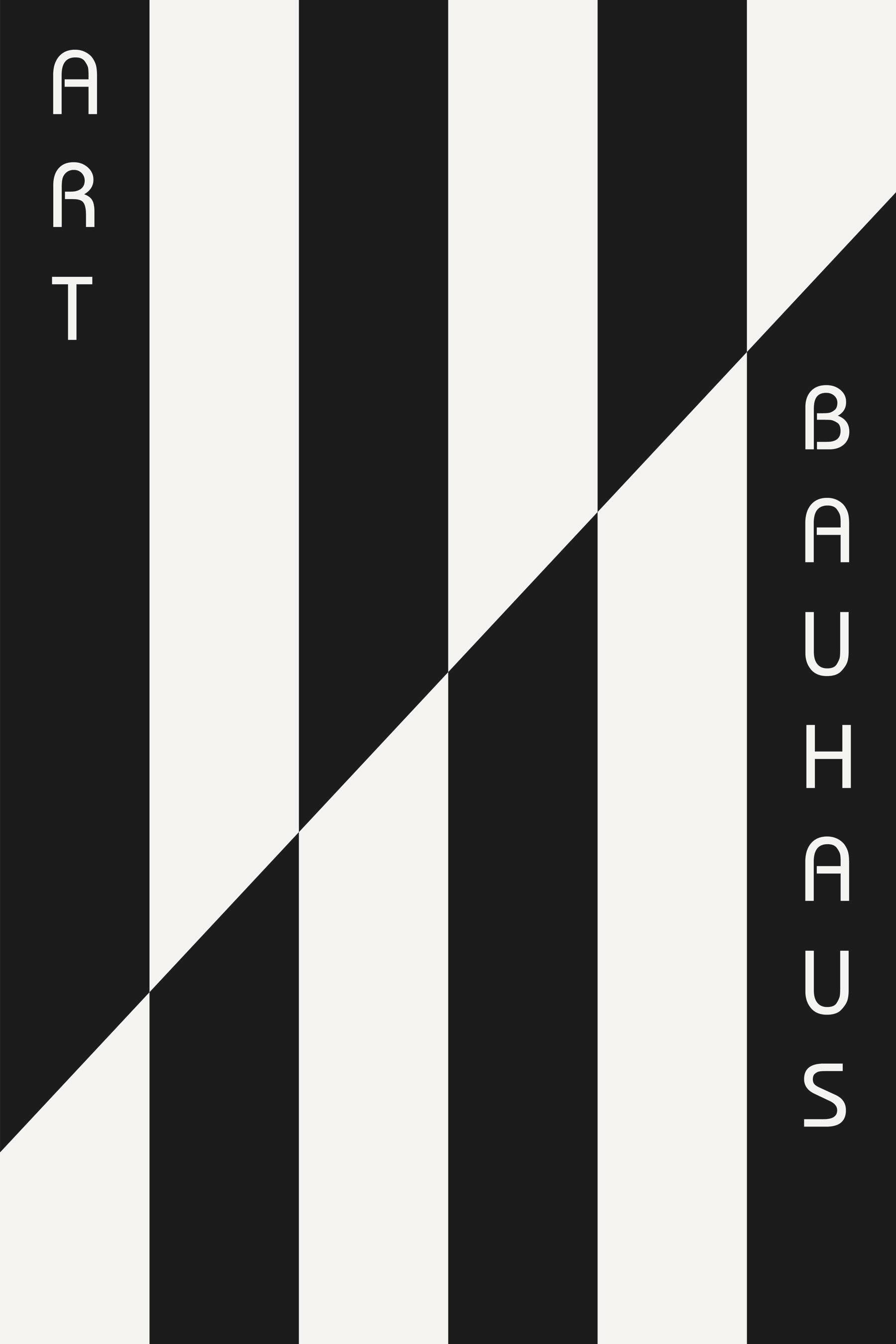 A black and white striped background