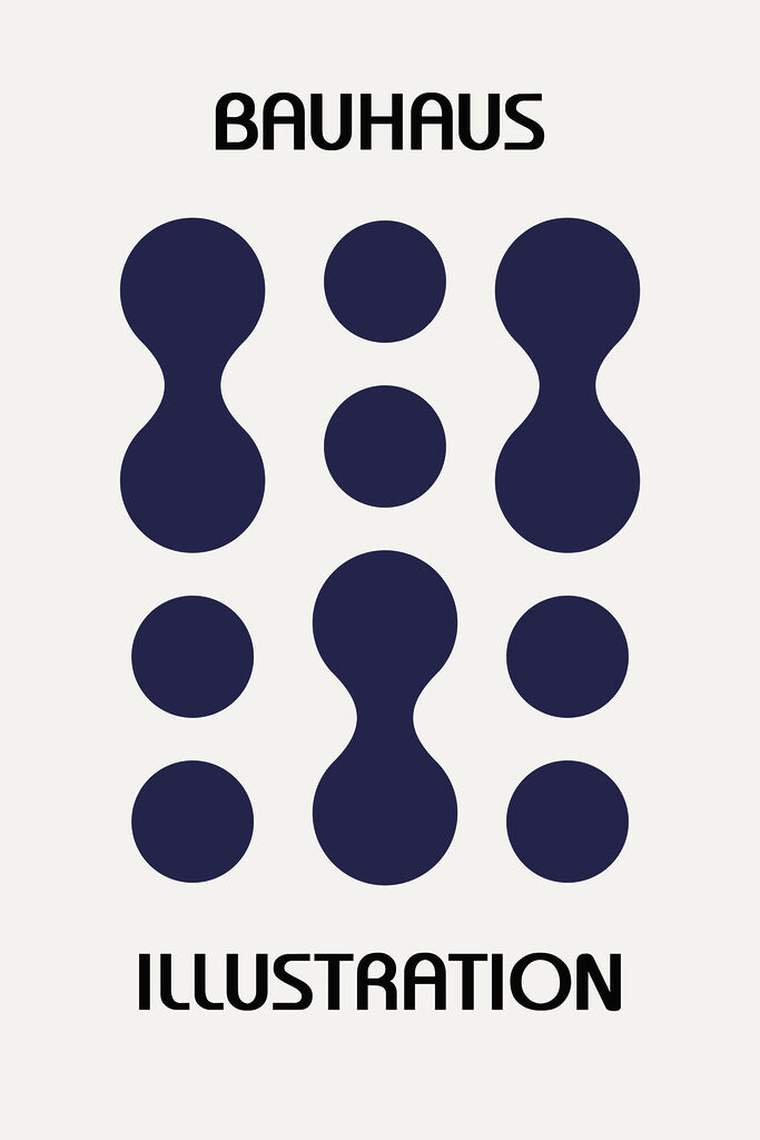 A group of dots on a white background A group of dots on a white background