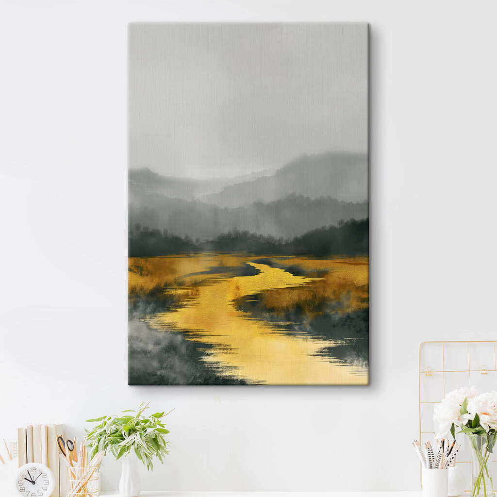 A river running through a forest A river running through a forest