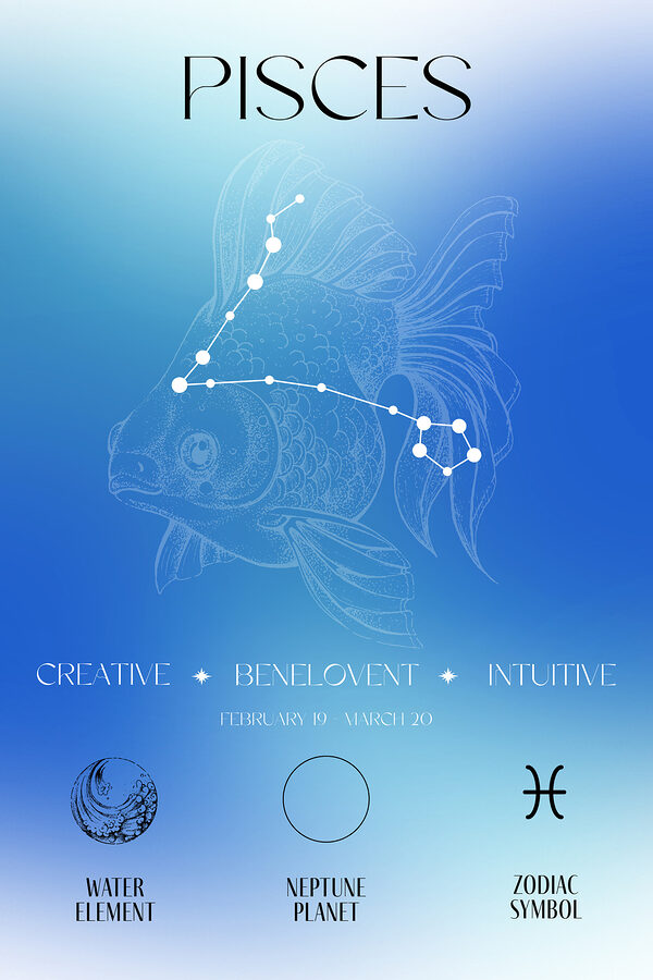 A screen shot of a zodiac sign
