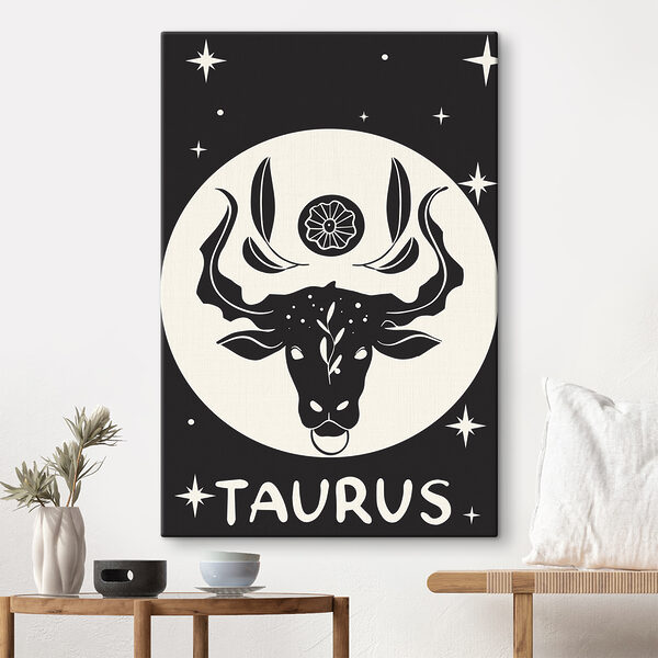 Quadri Un'immagine in bianco e nero della testa di un toro (COD: s39287) Quadri Quadri Un'immagine in bianco e nero della testa di un toro (COD: s39287)