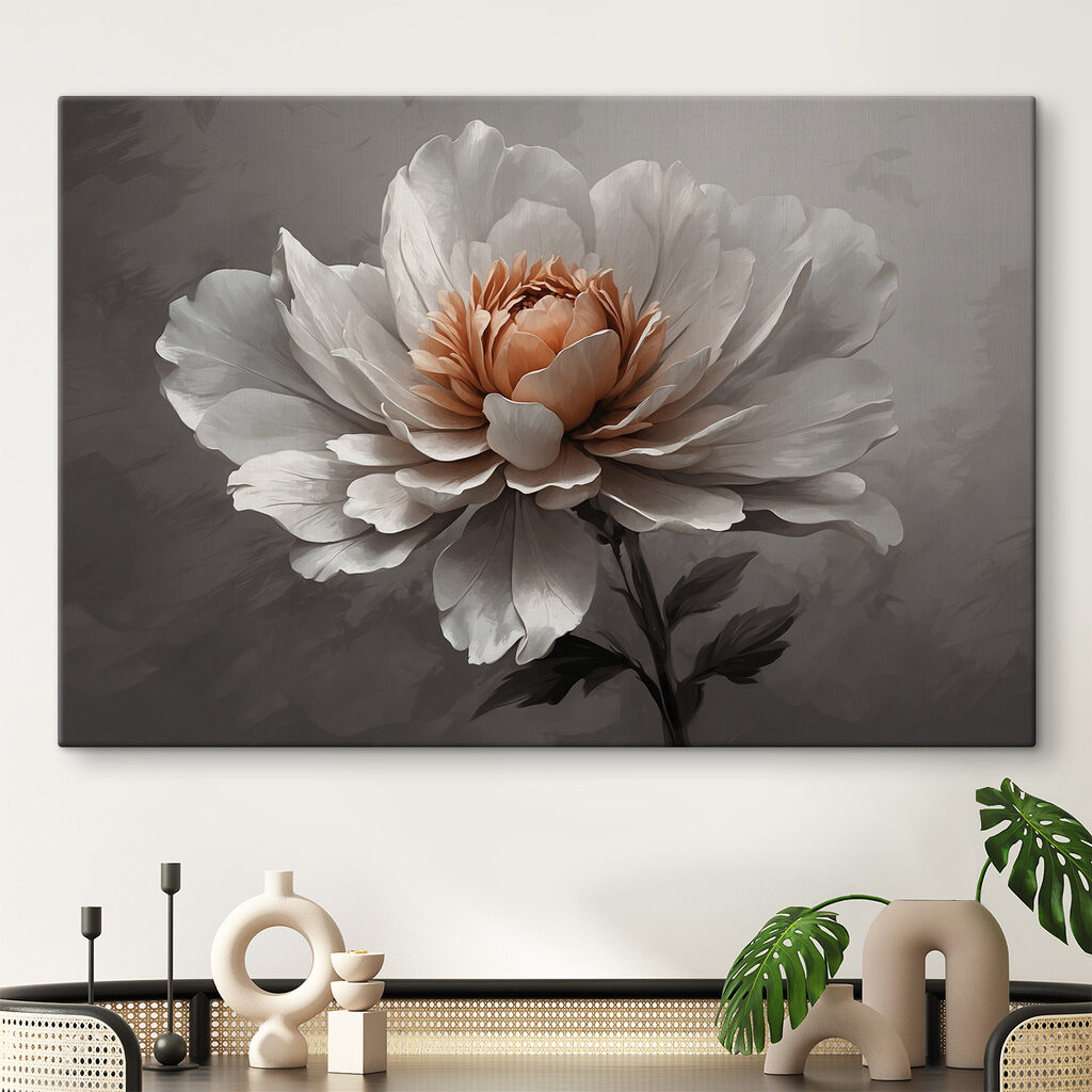 Delicate flower with soft petals Delicate flower with soft petals