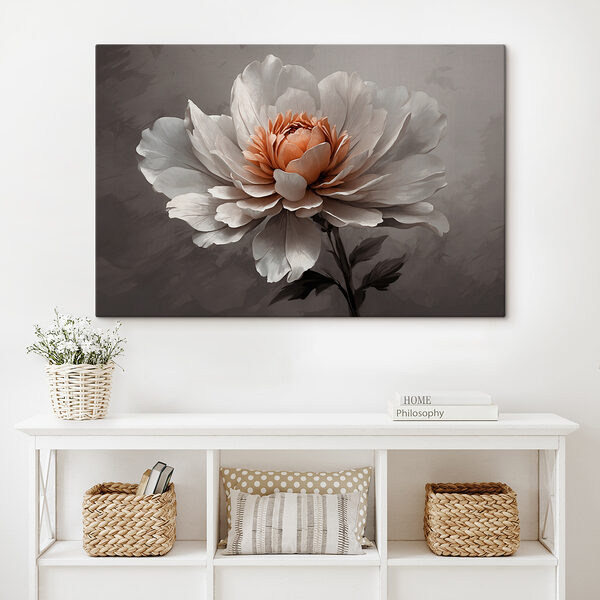 Delicate flower with soft petals Delicate flower with soft petals