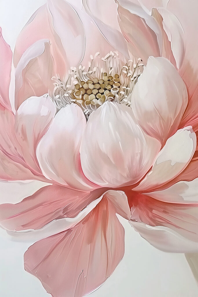 A close up of a flower