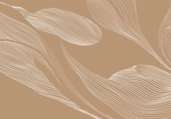 Linee bianche su sfondo marrone Linee bianche su sfondo marrone