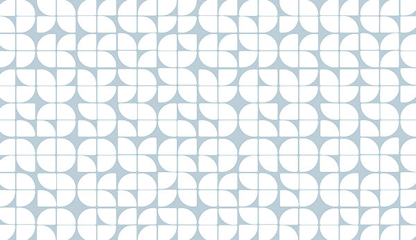 A pattern of white and blue circles