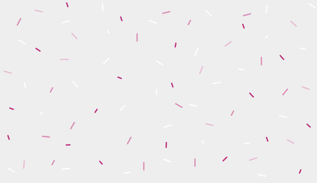 A white and pink sprinkles A white and pink sprinkles