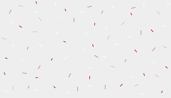A white and pink sprinkles A white and pink sprinkles