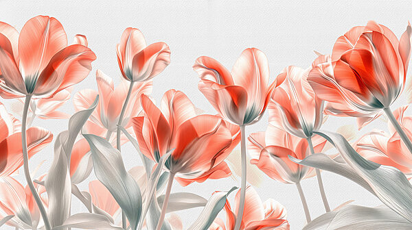 Un gruppo di fiori rosa Un gruppo di fiori rosa