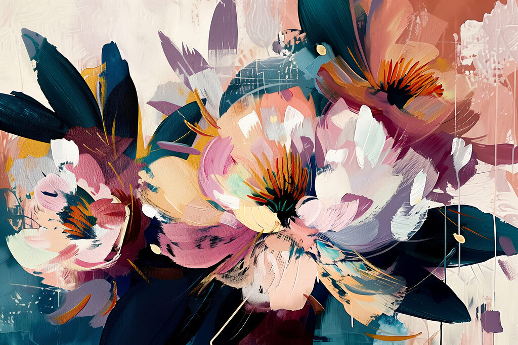 Un quadro di fiori Un quadro di fiori