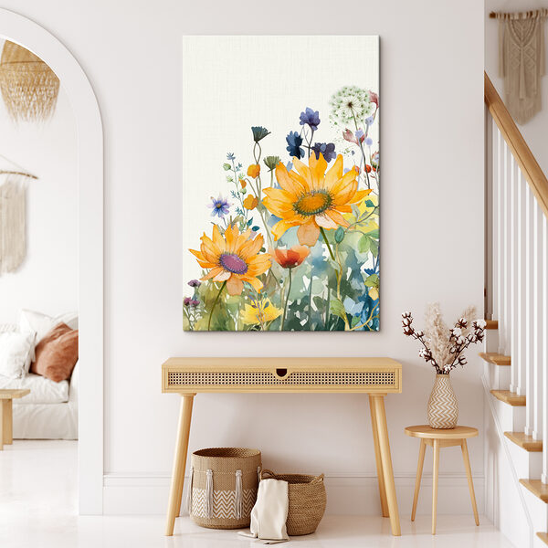 Quadri Un dipinto raffigurante fiori e piante (COD: s39338) Quadri Quadri Un dipinto raffigurante fiori e piante (COD: s39338)