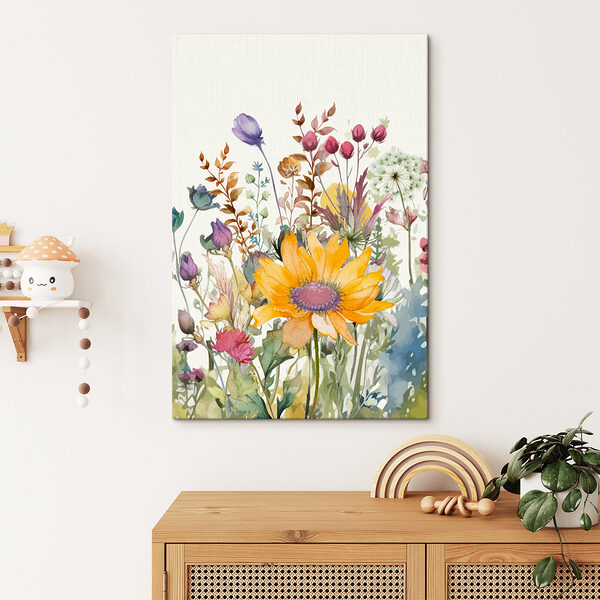 Quadri Quadri Un acquerello raffigurante dei fiori (COD: s39339)