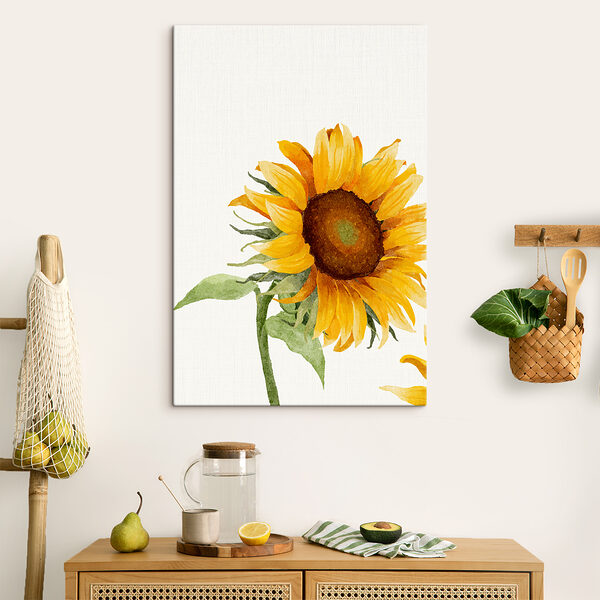 Quadri Un primo piano di un girasole (COD: s39343) Quadri Quadri Un primo piano di un girasole (COD: s39343)