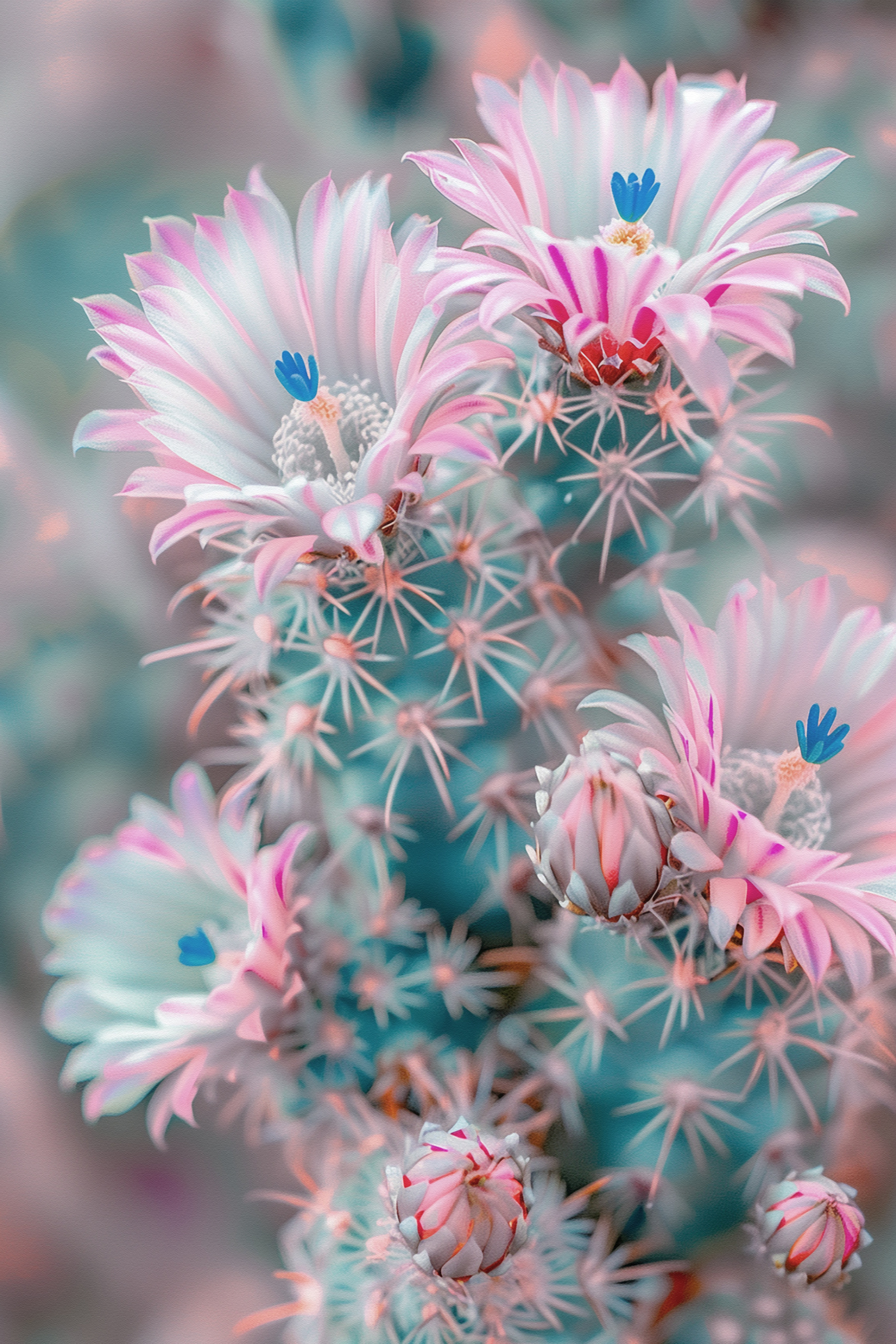 A close up of flowers