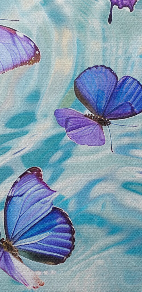 A group of butterflies floating on water A group of butterflies floating on water