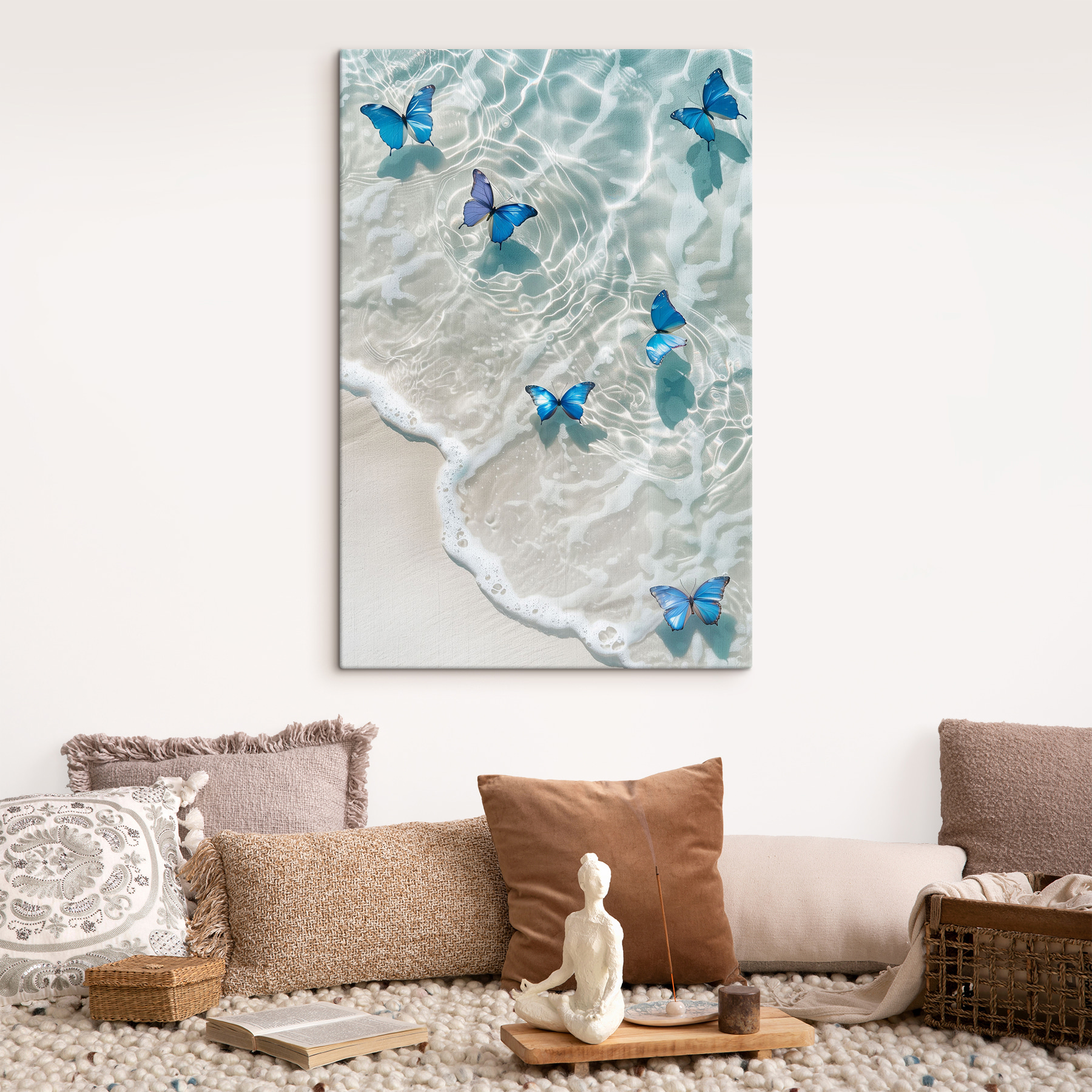 Butterflies on the water Butterflies on the water