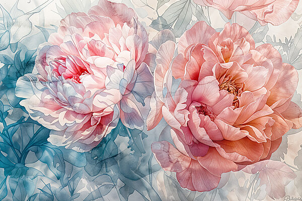 A close up of flowers