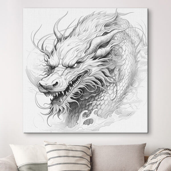 Quadri Disegno di un drago (COD: s39563) Quadri Quadri Disegno di un drago (COD: s39563)