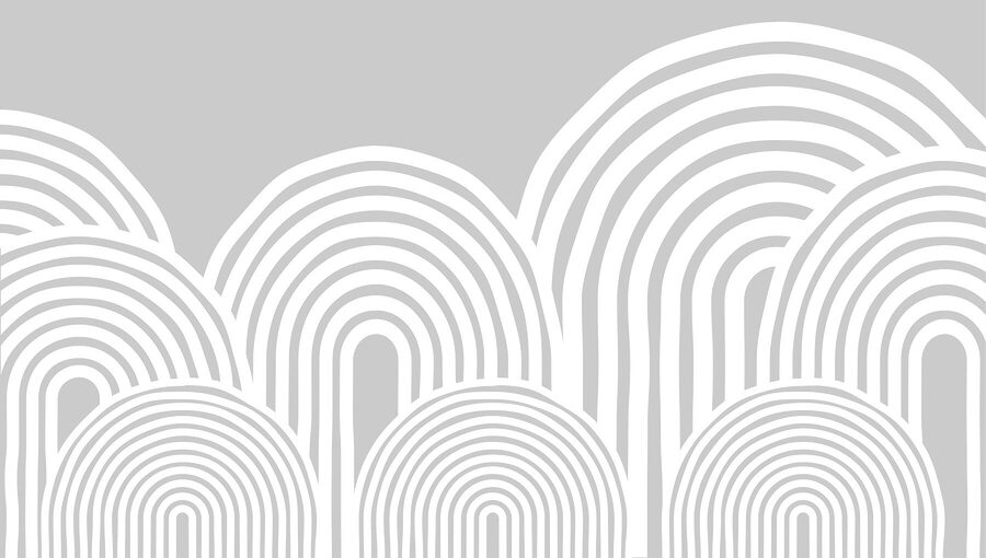 Sfondo bianco e grigio con linee curve