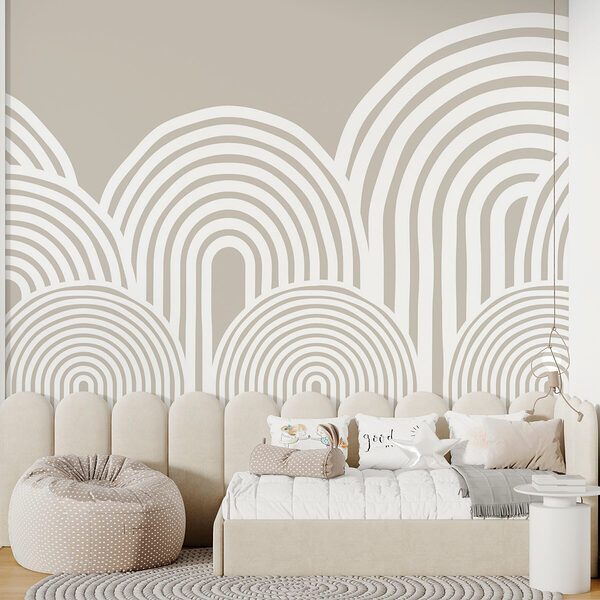 Sfondo bianco e grigio con linee curve Sfondo bianco e grigio con linee curve