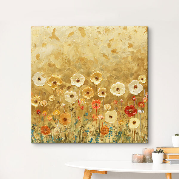 Quadri Dipinto di fiori su una parete (COD: s39464) Quadri Quadri Dipinto di fiori su una parete (COD: s39464)