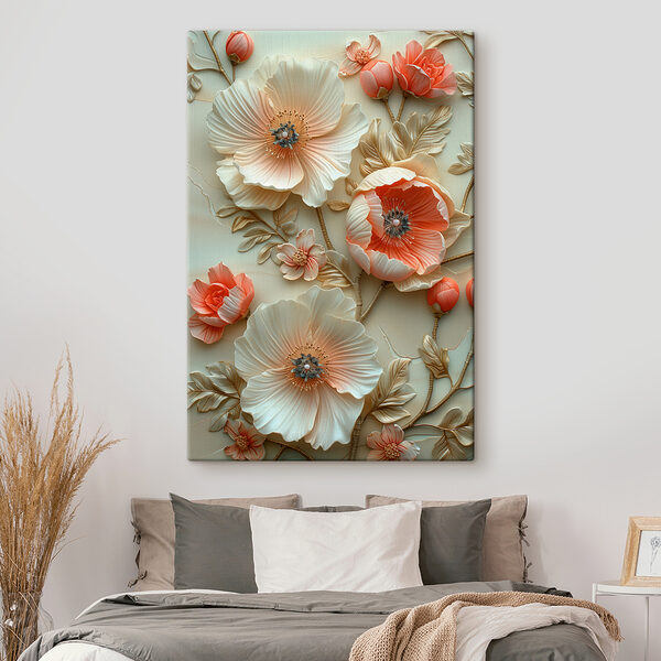 Quadri Primo piano di fiori (COD: s39468) Quadri Quadri Primo piano di fiori (COD: s39468)