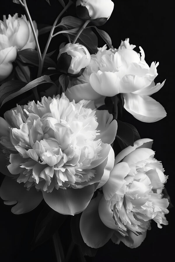Group of white flowers