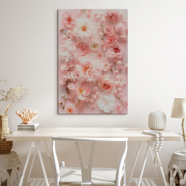 Quadri Mazzo di fiori rosa (COD: s39580) Quadri Quadri Mazzo di fiori rosa (COD: s39580)