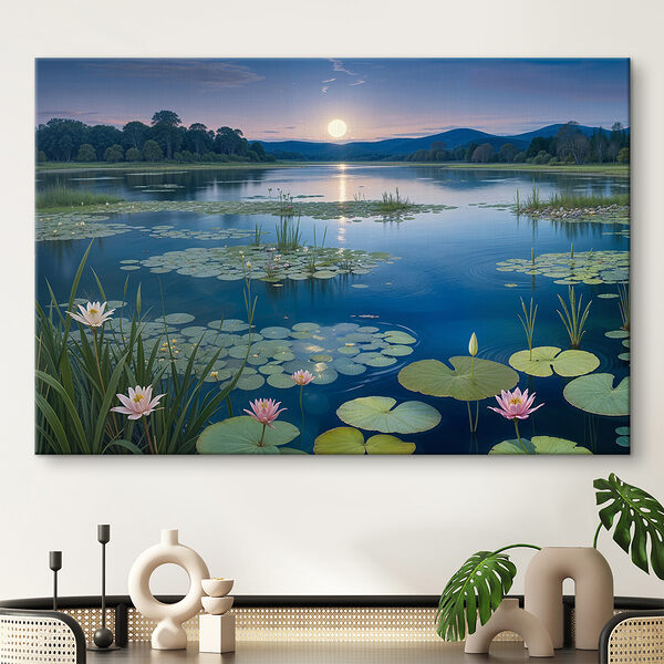 Quadri Quadri Lago con ninfee e ninfee (COD: s39494)