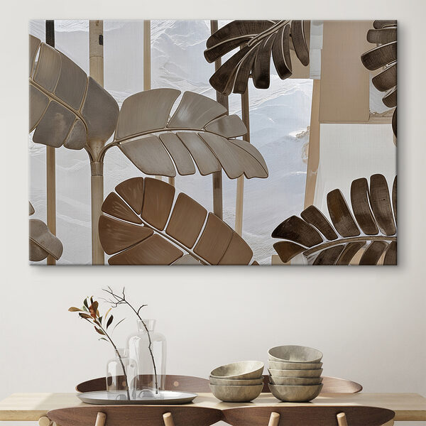 Quadri Quadri Gruppo di foglie decorative (COD: s39499)