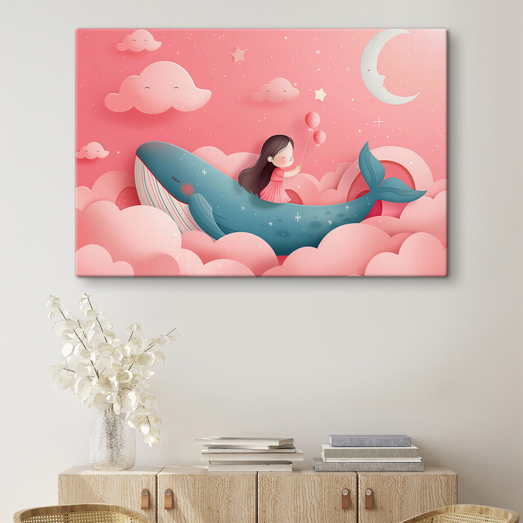 Girl in a whale Girl in a whale