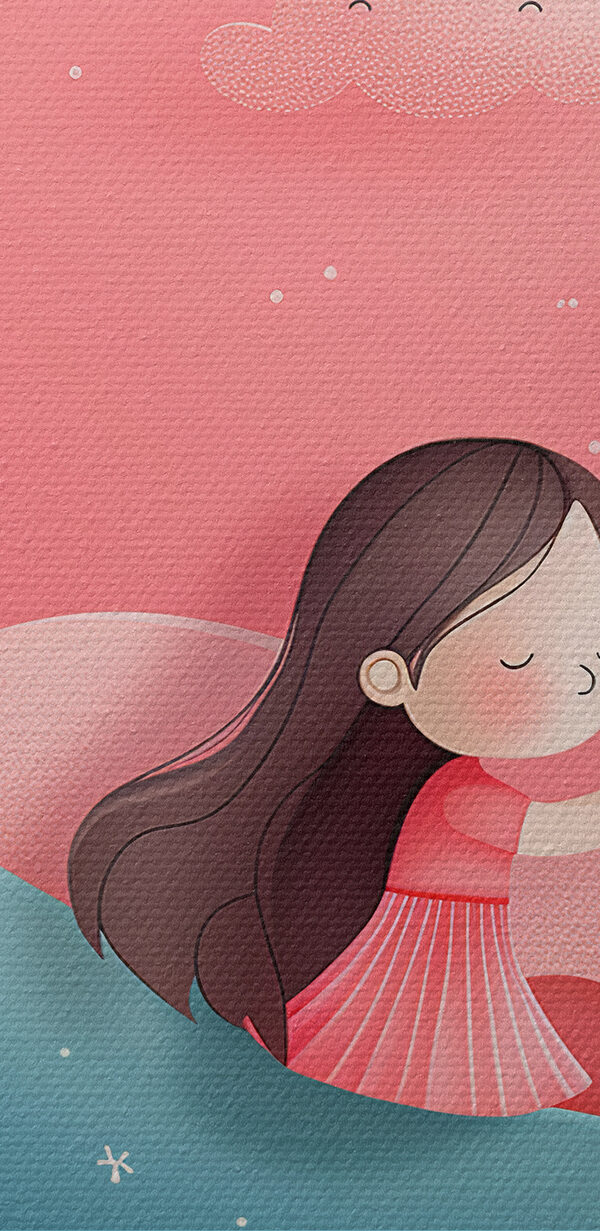 Girl in a whale Girl in a whale