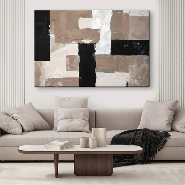 Painting of squares and rectangles