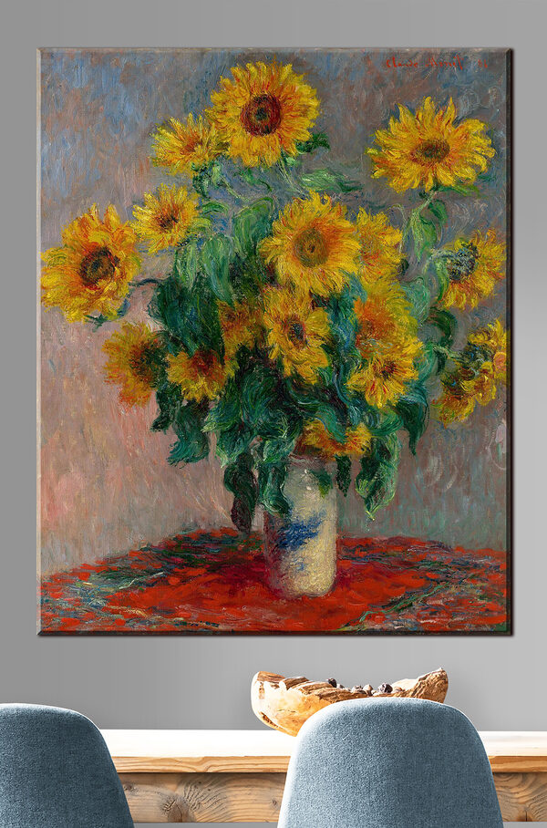 Quadri Dipinto raffigurante dei girasoli in un vaso (COD: s12312) Quadri Quadri Dipinto raffigurante dei girasoli in un vaso (COD: s12312)