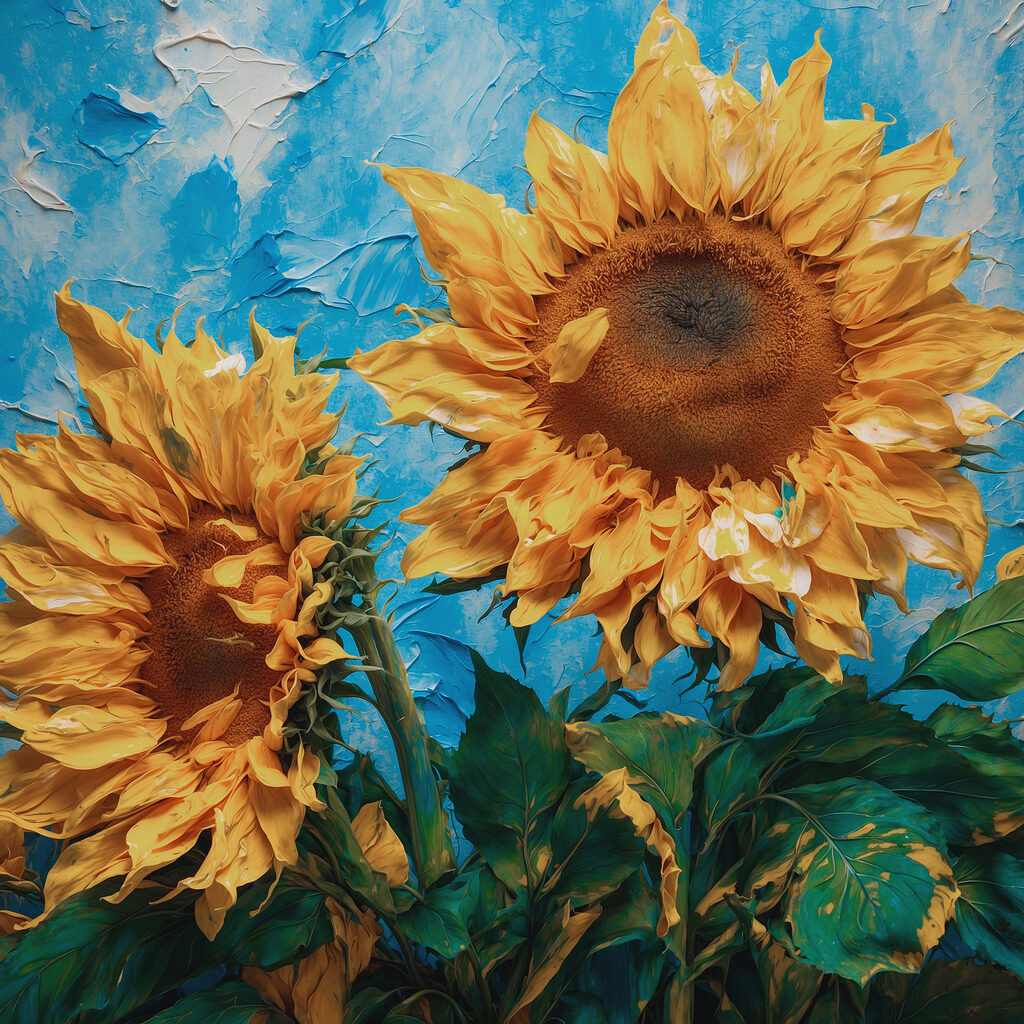 Close up of a sunflower