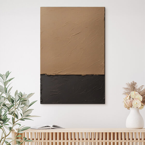 Brown and black square Brown and black square