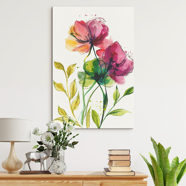 Quadri Quadri Dipinti di fiori e foglie (COD: s39768)