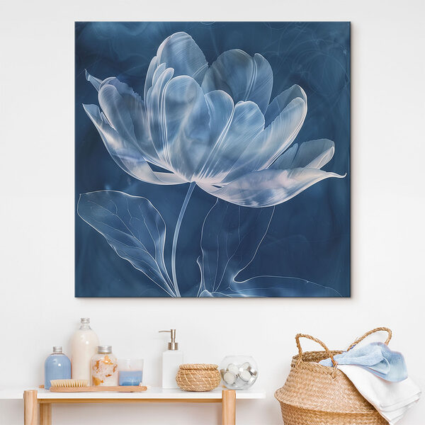 Quadri Quadri Fiore con delle piume (COD: s39233)