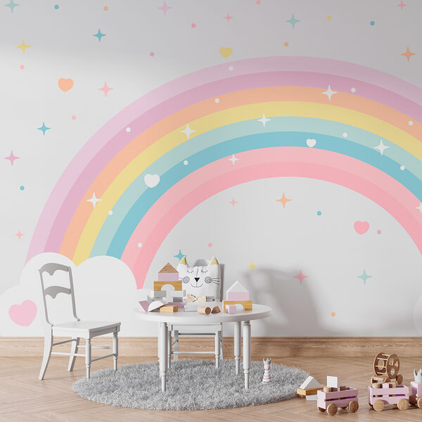 Arcobaleno con nuvole e stelle w08109pir1ms 600x600 - Arcobaleno con nuvole e stelle