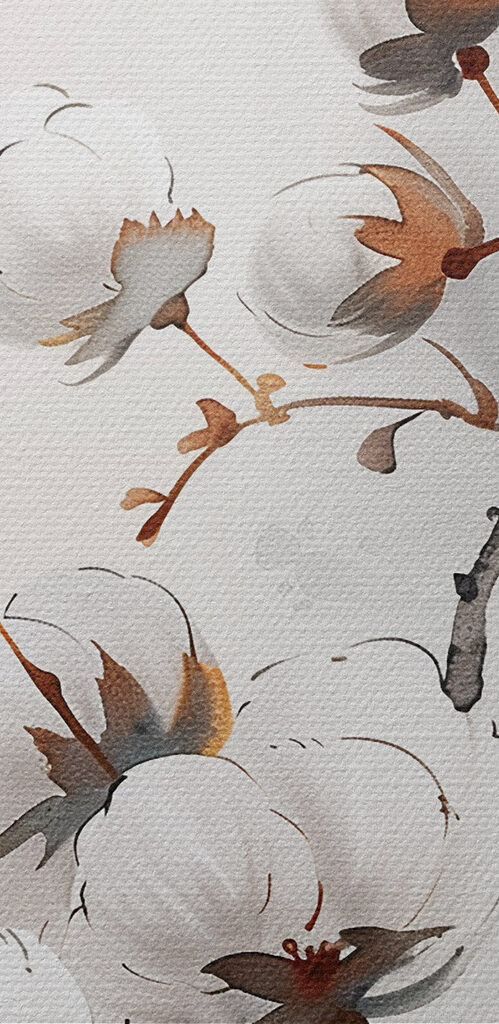 Close up of flowers on a branch