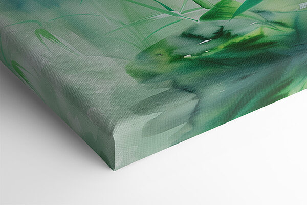 Painting of bamboo stems
