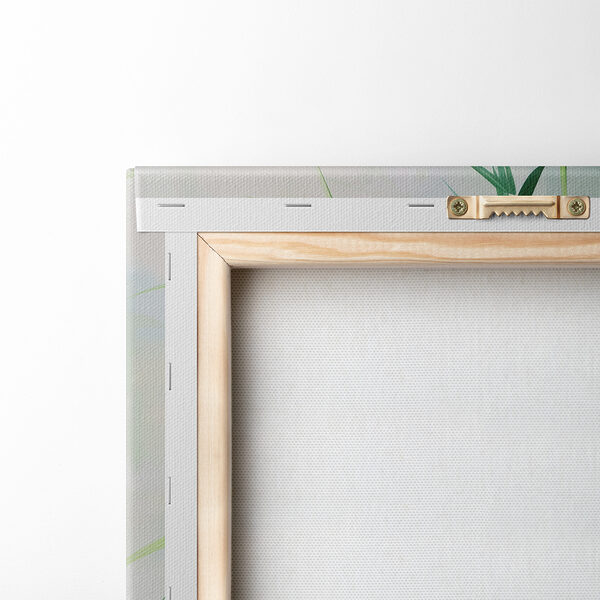 Painting of bamboo stems