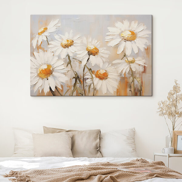 Quadri Dipinto di fiori bianchi (COD: s39820) Quadri Quadri Dipinto di fiori bianchi (COD: s39820)