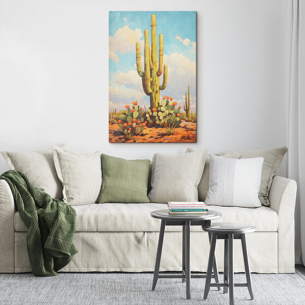 Painting of a cactus