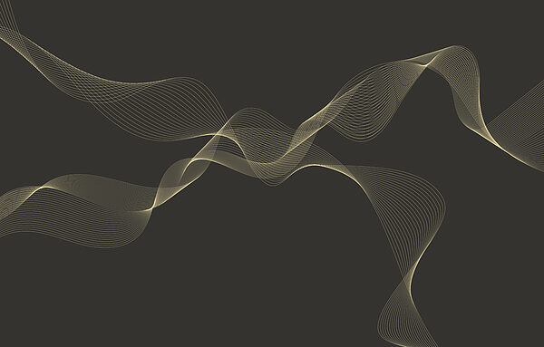 Linee fluide su sfondo scuro. Linee fluide su sfondo scuro.